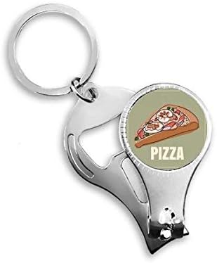 Парче пица Италия морски Дарове Ножица за Нокти Халка Ключодържател Отварачка за Бутилки Машина За Рязане