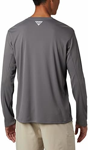 Мъжка риза с дълъг ръкав Columbia Pfg Zero Rules, Urban Grey, Средно