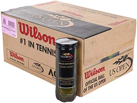 Тенис топки Wilson US Open повишени такси за всички съдилища - по 3 бутилки в няколко опаковки (на разположение 2-24 бутилка)