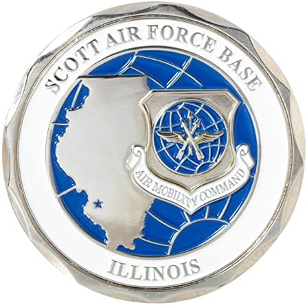 Военновъздушни сили на Сащ военновъздушните сили на САЩ Военно-въздушна база на Скот Илинойс Командването на въздушната мобилност Вызовная Монета