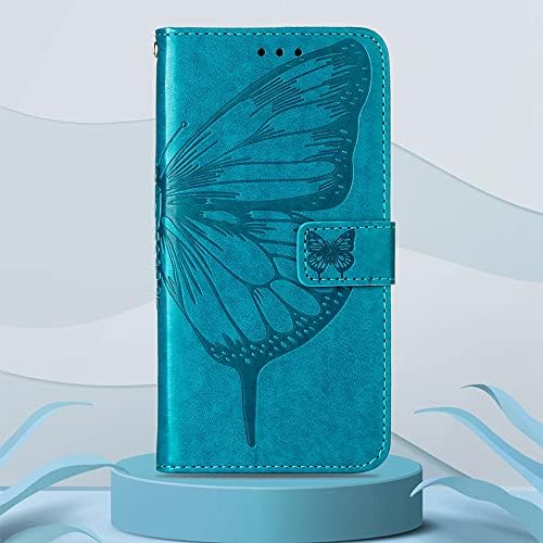 MEMAXELUS Чанта-портфейл за Nokia XR20, Калъф за вашия телефон Nokia XR20 със стойка, Слот за карти, Флип калъф с релефно под формата на пеперуда, Удароустойчив калъф от Изкуствен?