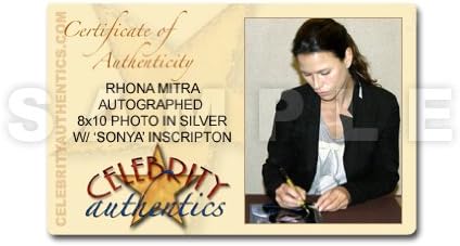 Снимка Колиета с Автограф на река Рона Митра 8x10 от Подземния Свят