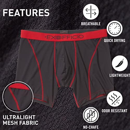 Мъжки къси панталони-боксерки ExOfficio Give-n-go Sport 2.0 6 инча