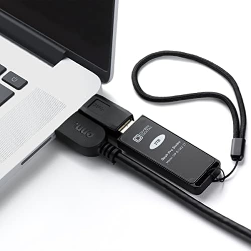 Преносим SSD устройство Oyen Digital Dash Pro 1TB USB 3.2 Flash, Memory Stick - до 1050 MB/сек (DP-32A-1T-BK)
