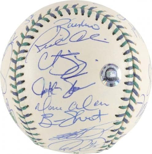 Алберт Пухольс Нов 2001 All Star Game Team Подписа Бейзболни топки MLB Автентични - Бейзболни топки с автографи
