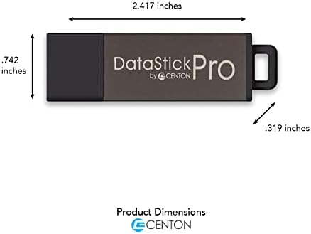 Флаш памет Centon DataStick Pro USB 2.0 8GB x 25, Сив