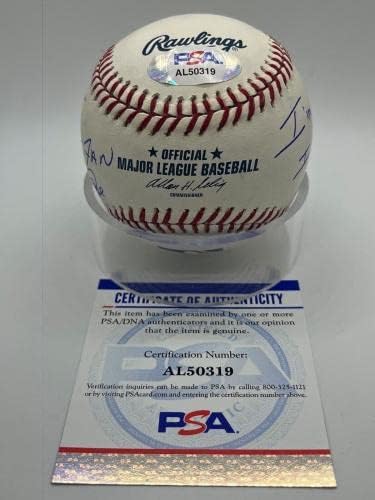 Пийт Роуз Подписа Автограф, Адресованный Мэтту Голям Поклоннику Бейзбол PSA DNA - Бейзболни топки С Автографи