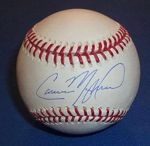 Камерън Мэйбин Подписа Бейзболен PSA / DNA COA йорк Янкис 2017 Автограф на Astros Ball - Бейзболни топки с автографи