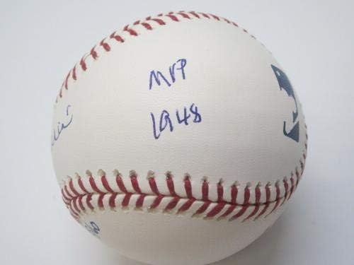 Стан Музиал Кардиналс подписа Бейзболен топката ROMLB с 3 надписи 15/60 JSA COA - Бейзболни топки с автографи