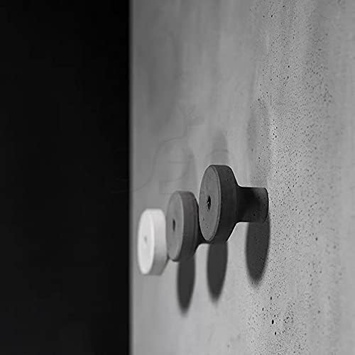 Мухъл Куки цимент мухъл силикон Кръг за Висящи Закачалки на Стената кухня, Баня Смърт Чрез Обесване