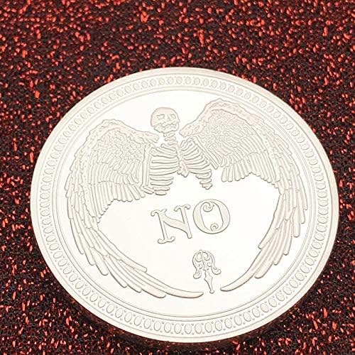 Сребърно Покритие Да Не Възпоменателна Монета За Спомен Предизвикателство Колекционерски Монети Колекция От Изкуство, Занаят Подарък