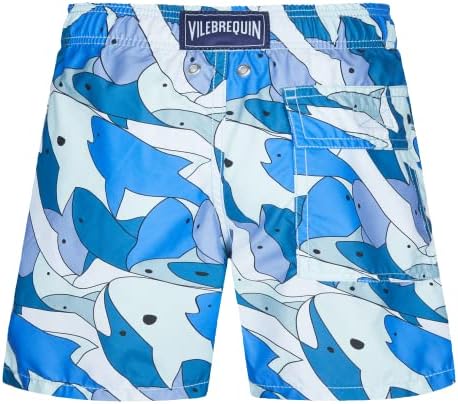 Плувни шорти За момчета Vilebrequin С Акули Навсякъде