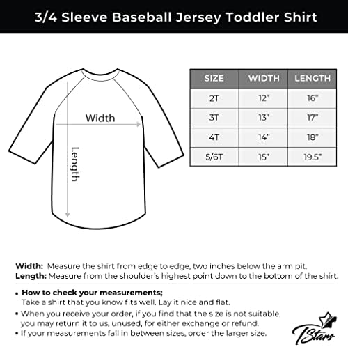 Тениска Two 2nd Birthday Тениска За 2-годишни Момчета и Момичета от бейзболен Джърси с 3/4 ръкави