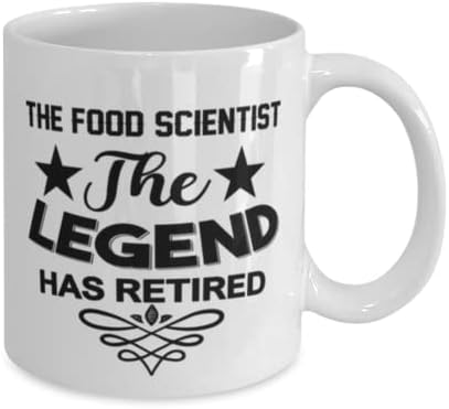 Чаша Учен-Хогуортс, Легендата се пенсионирах, Нови Уникални Идеи за Подаръци за Учен-Хогуортс, Чаена Чаша, Чаена Чаша Бял Цвят