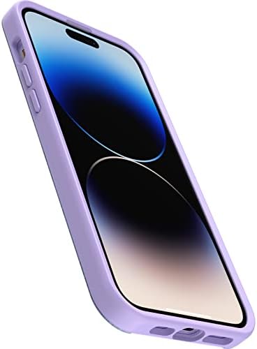 Калъф OtterBox за iPhone 14 Pro Max (САМО) серия Symmetry+ - PETRICHOR MIST (лилаво), ултра-тънък, закрепени с магнит, с релефни ръбове защитават фотоапарата и екрана.