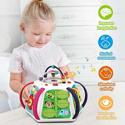 Бебешки Музикални играчки-Кубчета YOSICIL за момчета и момичета на възраст над 18 месеца, Развивающий център за Игра за деца на възраст над 2 години, Идеални Играчки за д