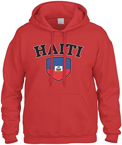 Хаитянски Знаме на Хаити Герб Щит Hoody Hoody С качулка
