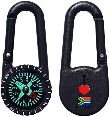 Ключодържател с компас Аз обичам Южна Африка (KC00021438)