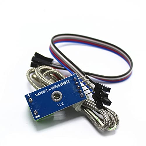 SPI MAX6675 Продетый нишка, Сонда за термодвойки K-тип температурен Сензор на K-тип High Temperature Sensor Degree